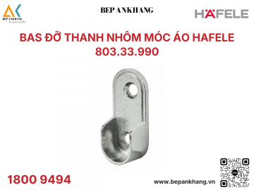 Bas đỡ thanh nhôm móc áo Hafele - 803.33.990